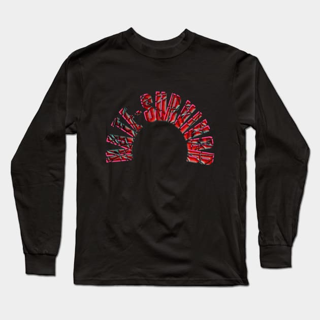 Hate-survivor Long Sleeve T-Shirt by Sun